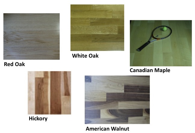 domestic hardwood flooring materials