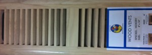 hickory wood vent cover