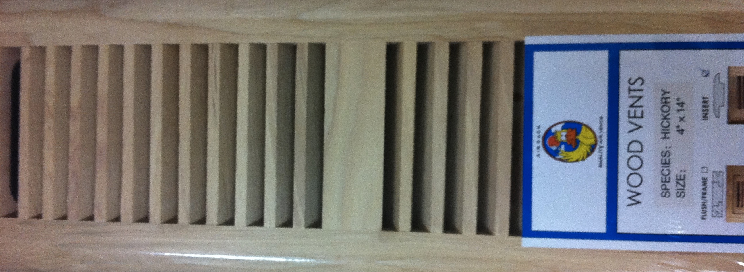 Wood Floor Registers Vent Covers Hickory Pecan